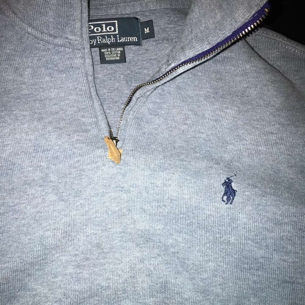 Light Blue Polo Ralph Lauren Swearer
